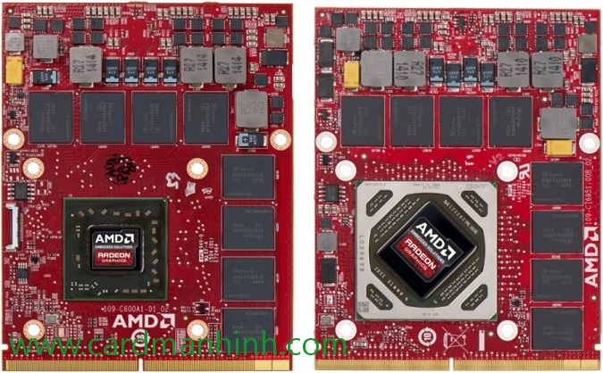 AMD giới thiệu 6 card màn hình nhúng