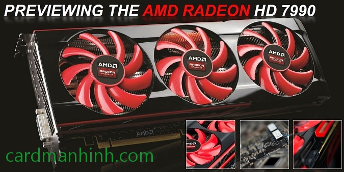 AMD giới thiệu card màn hình Radeon HD 7990