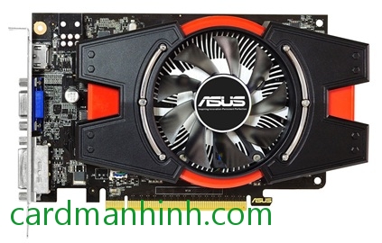 Card màn hình ASUS GeForce GTX 650 với thiết kế tản nhiệt mới