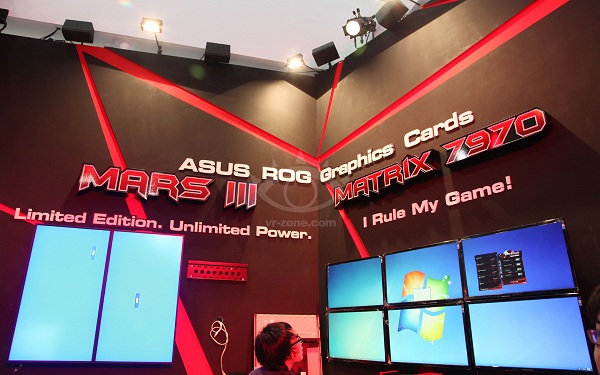 ASUS giới thiệu card màn hình Radeon HD 7970 Matrix và ASUS Mars III