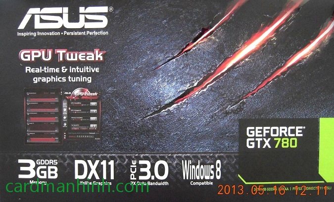 Box card màn hình ASUS GeForce GTX 780
