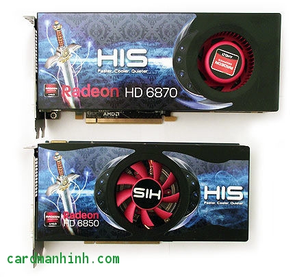 Card màn hình AMD Radeon HD 6850 & 6870