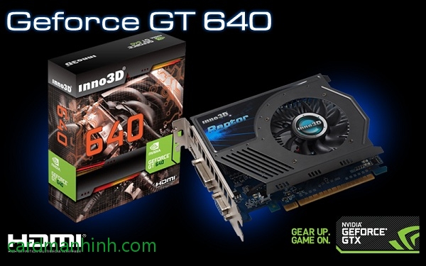 Card màn hình Inno GeForce GT 640