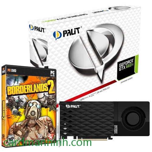 Card màn hình Palit NVIDIA GeForce GTX 660 Ti 2GB