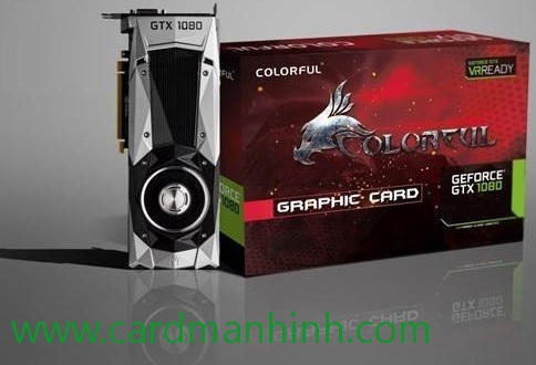 Card màn hình Colorful GeForce GTX 1080 Founders Edition
