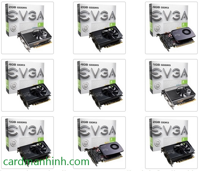 Card màn hình EVGA GeForce GT 740