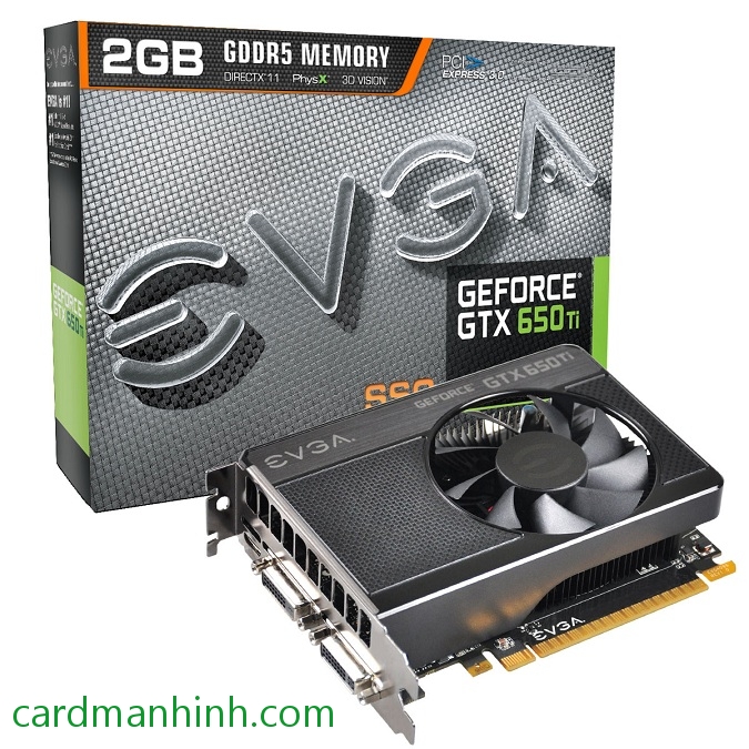 Card màn hình EVGA GeForce GTX 650 Ti