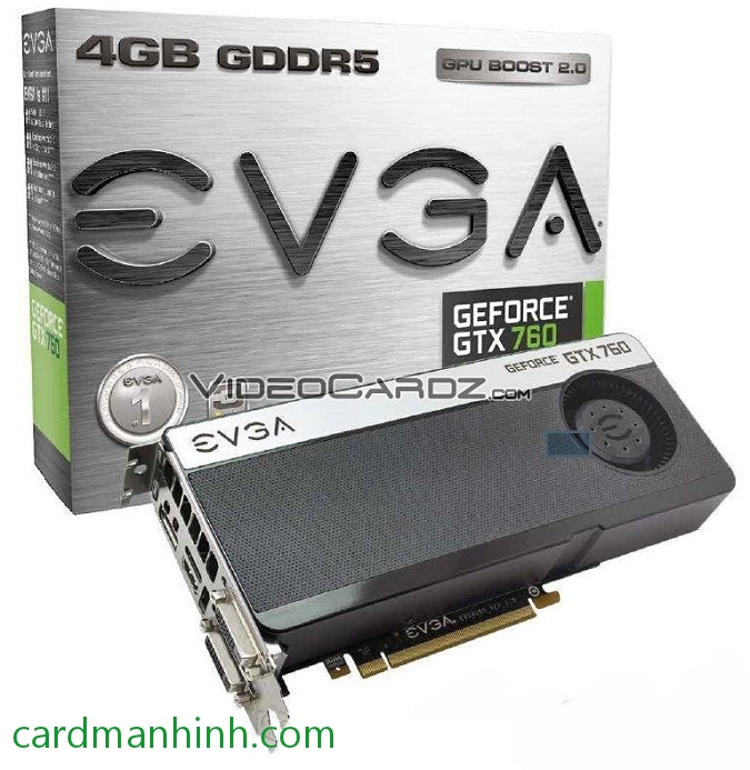 Card màn hình EVGA GeForce GTX 760 4GB
