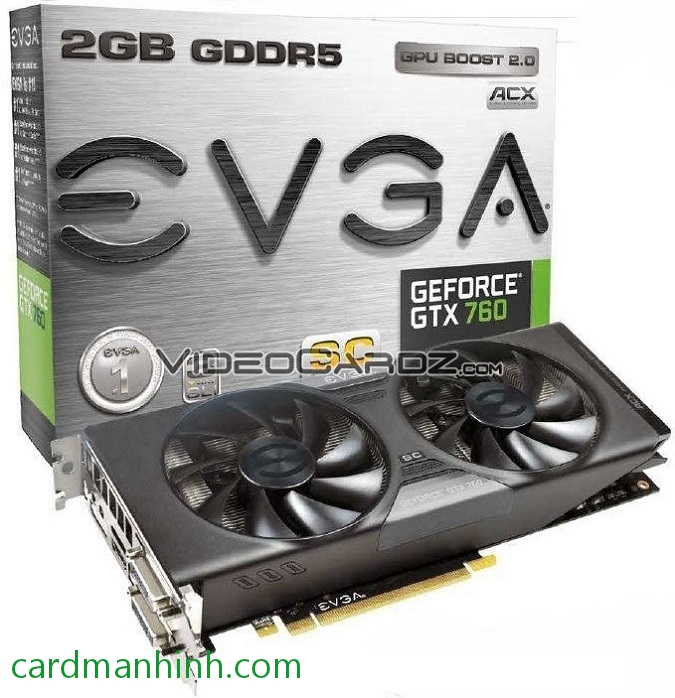 EVGA GeForce GTX 760 Superclocked ACX