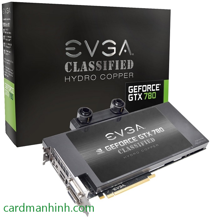 Card màn hình EVGA GeForce GTX 780 Classified Hydro Copper