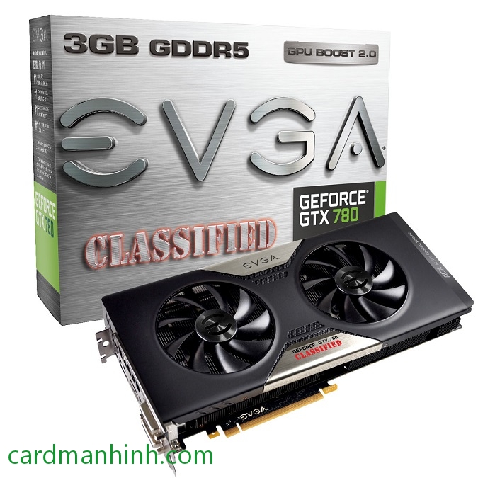 EVGA GeForce GTX 780 Classified với tản nhiệt EVGA ACX