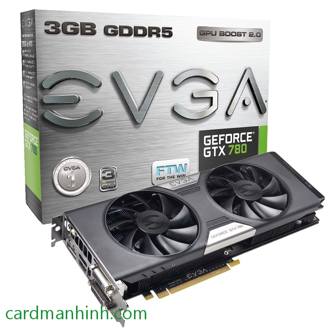 EVGA GeForce GTX 780 FTW (for the win) với tản nhiệt EVGA ACX