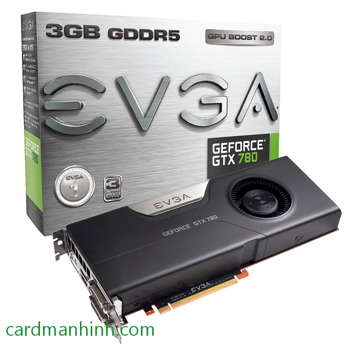 EVGA GeForce GTX 780 với tản nhiệt chuẩn của EVGA