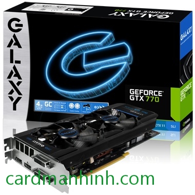 Card màn hình Galaxy GeForce GTX 770 GC 4GB