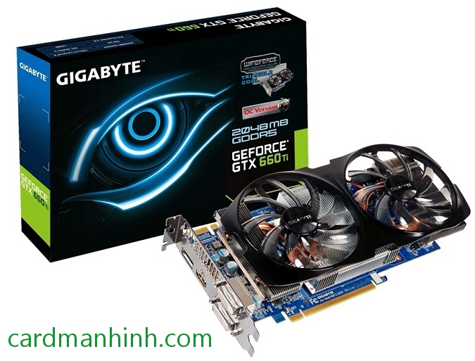 Card màn hình Gigabyte GeForce GTX 660 Ti