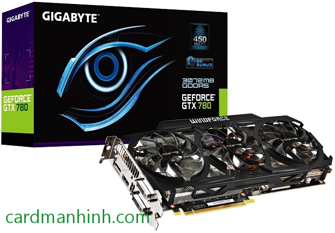 Card màn hình Gigabyte GeForce GTX 780 WindForce O.C