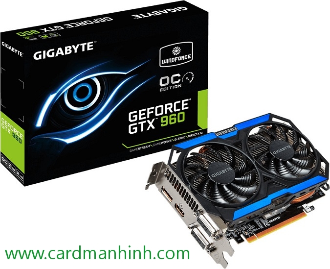 GIGABYTE GeForce GTX 960 WindForce 2X 2GB