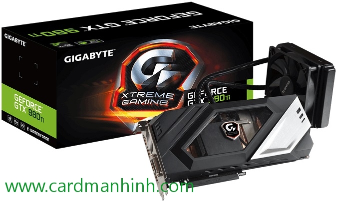 Card màn hình Gigabyte GeForce GTX 980 Ti WaterForce