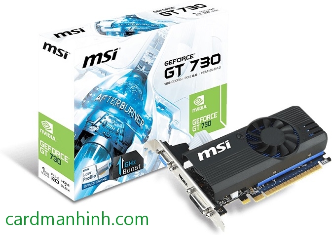 Card màn hình MSI GeForce GT 730 1GB GDDr5 low-profile