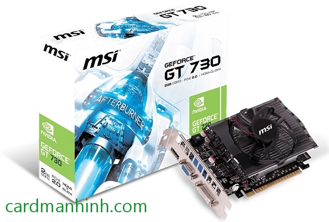 Card màn hình MSI GeForce GT 730 2GB GDDr3