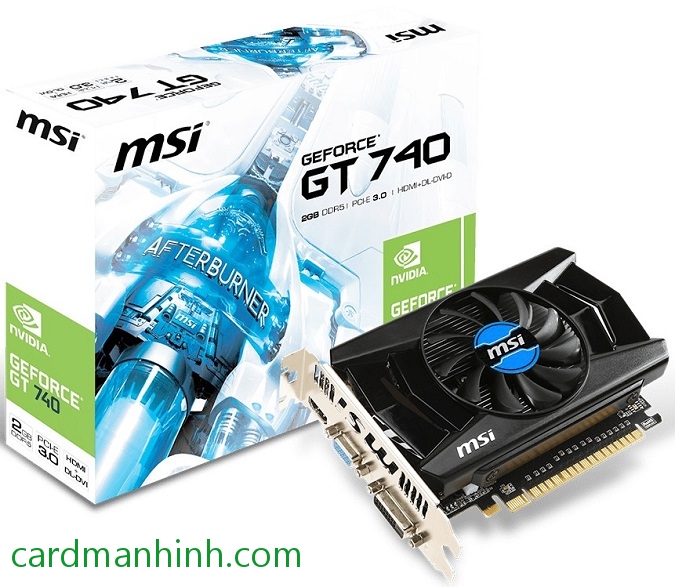Card màn hình MSI GeForce GT 740 2GB GDDr5