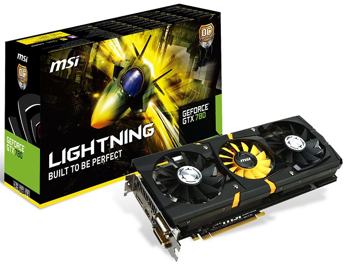 Card màn hình MSI GeForce GTX 780 Lightning