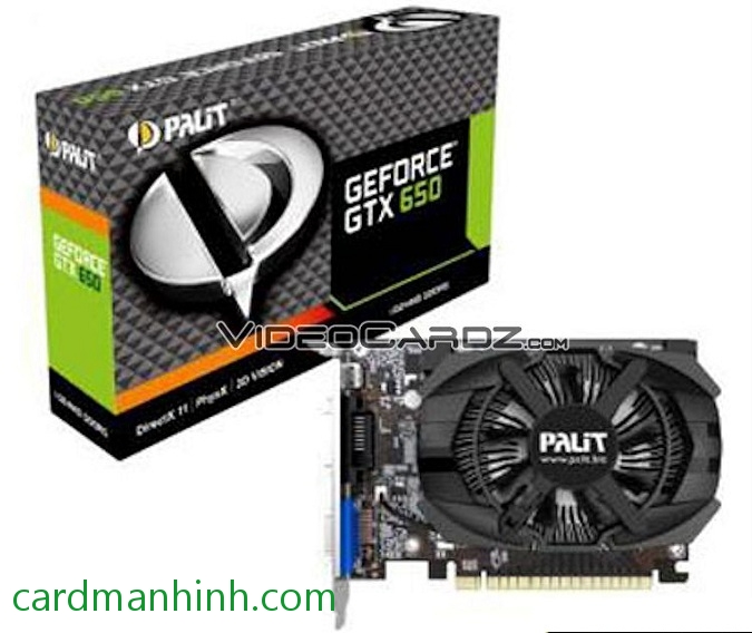 Card màn hình Palit GeForce GTX 650 1GB