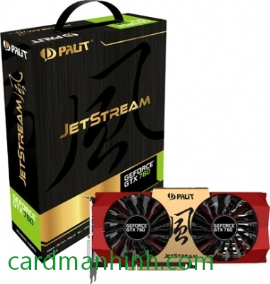 Card màn hình Palit GeForce GTX 760 JetStream