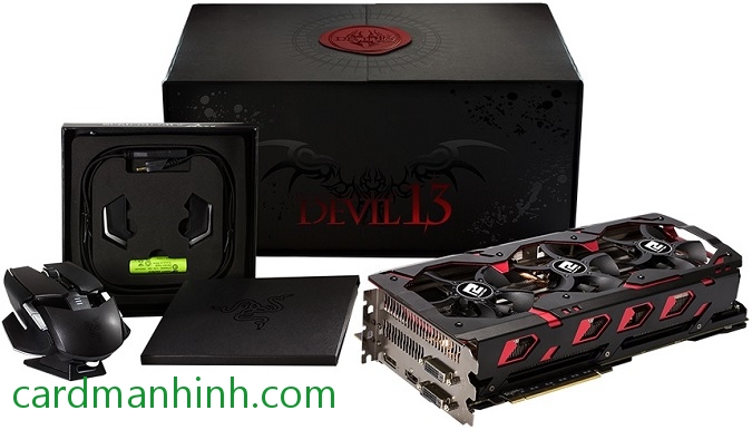 Card màn hình PowerColor Devil 13 Dual Core R9 290X