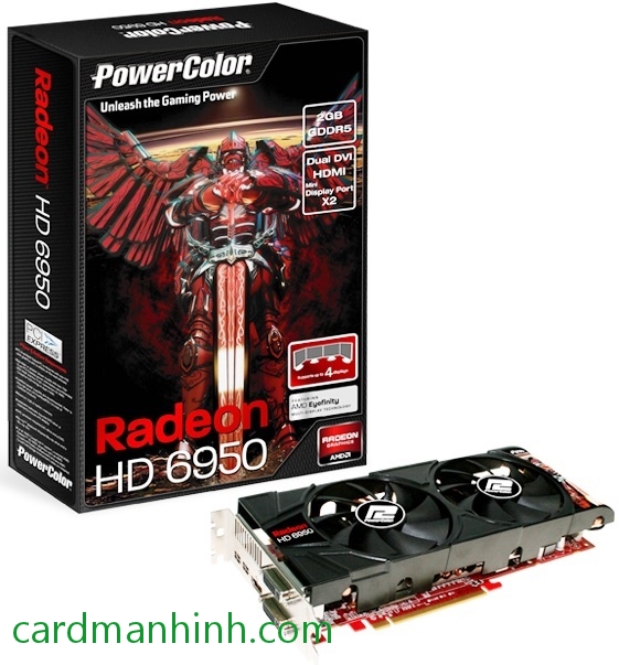 Card màn hình PowerColor Radeon HD 6950 2GB