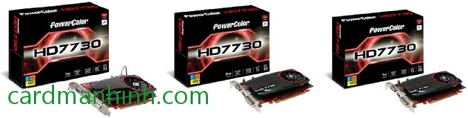 Card màn hình PowerColor Radeon HD 7730