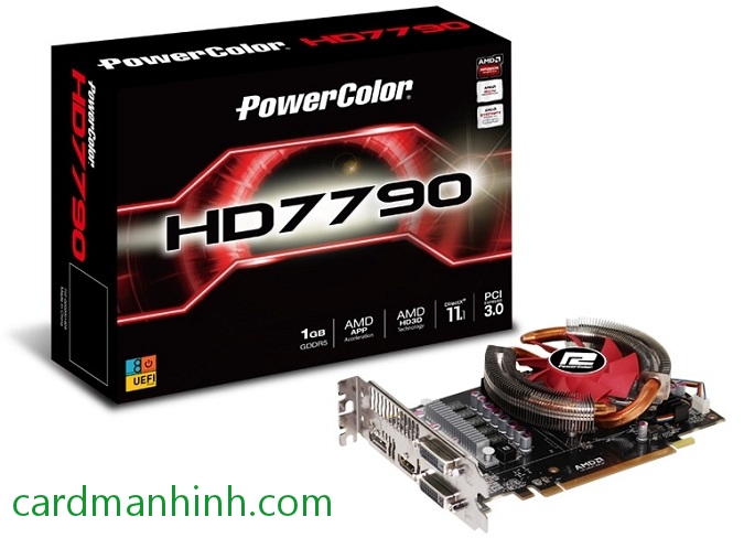 Card màn hình PowerColor Radeon HD 7790 O.C