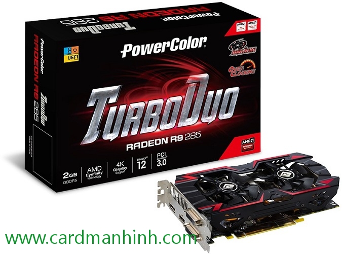 Card màn hình PowerColor Radeon R9 285 TurboDuo