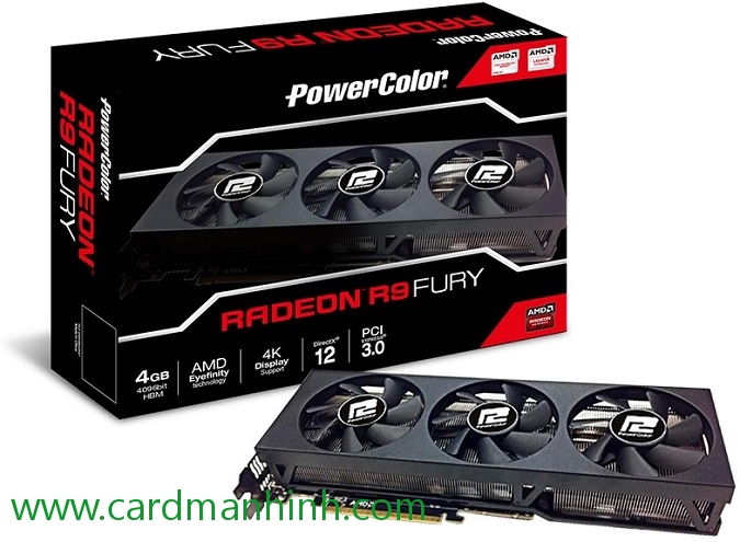 Card màn hình PowerColor Radeon R9 Fury