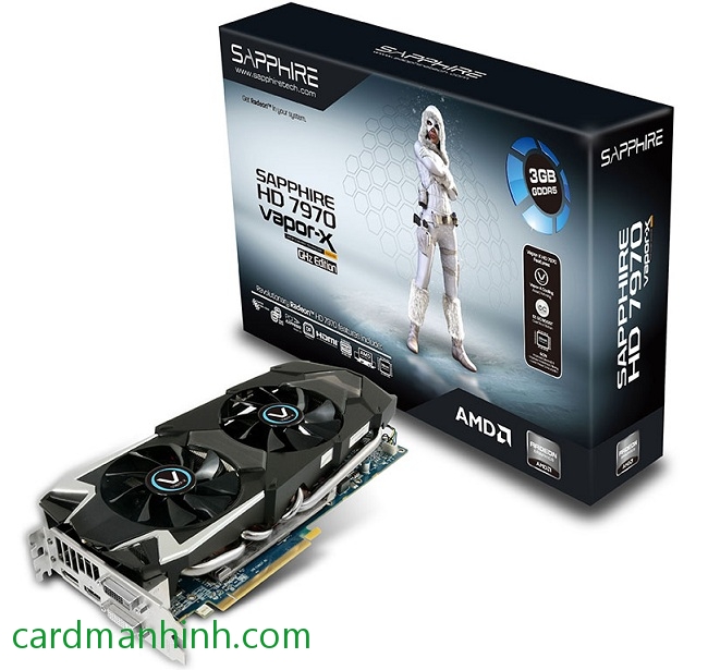 Card màn hình SAPPHIRE AMD Radeon HD 7970 Vapor-X 3GB