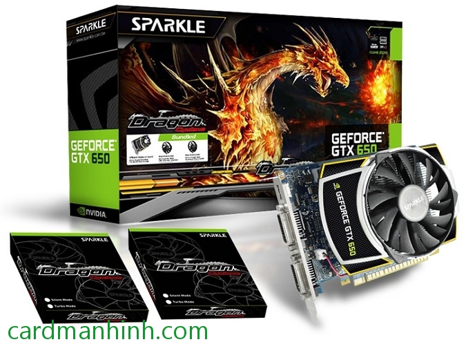 Card màn hình Sparkle NVIDIA GeForce GTX 650 Super O.C