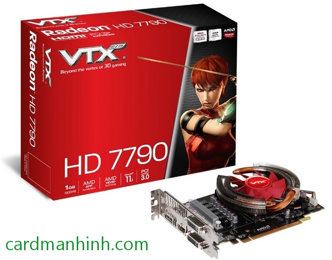 Card màn hình VTX3D Radeon HD 7790
