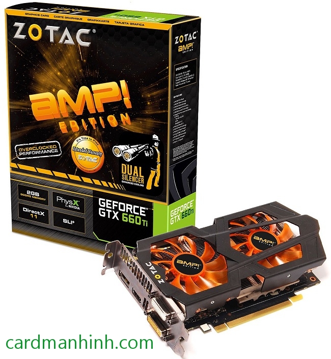 Card màn hình Zotac NVIDIA GeForce GTX 660 Ti