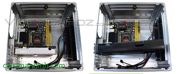 ZOTAC GeForce GTX 670 TwinCooler trong case