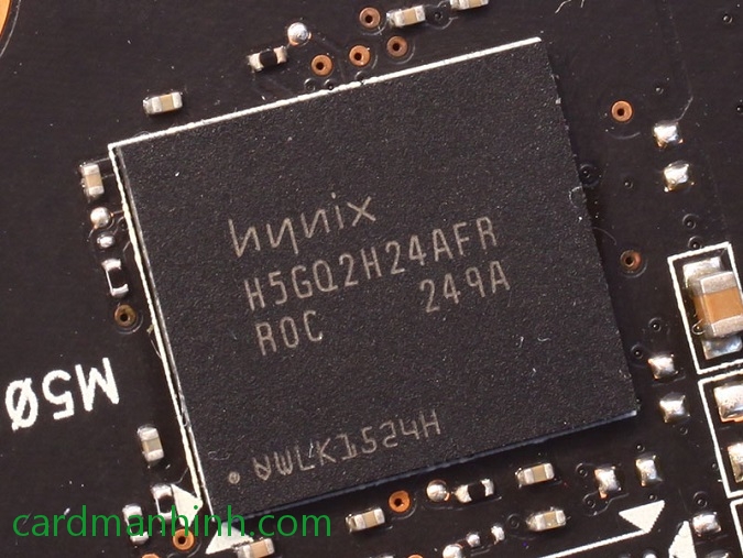 Chip bộ nhớ Hynix có model H5GQ2H24AFR-R0C