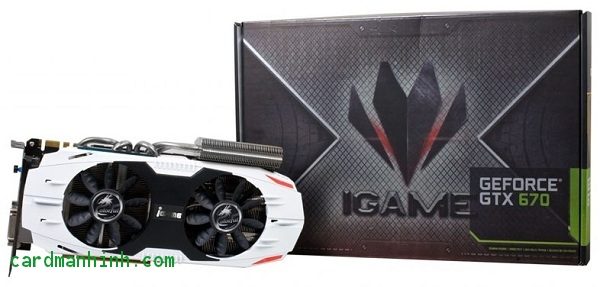 Card màn hình NVIDIA GeForce GTX 670 iGame Edition