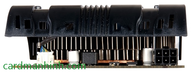Yêu cầu 1 đầu nguồn PCI-e 6 pin với PSU ~ 500W