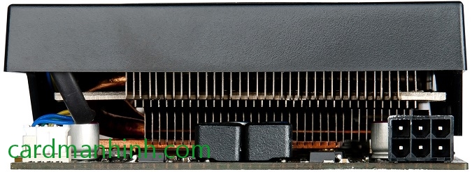 Dùng 1 đầu nguồn PCI-e 6pin