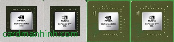 Dòng card màn hình NVIDIA GeForce GTX 800M