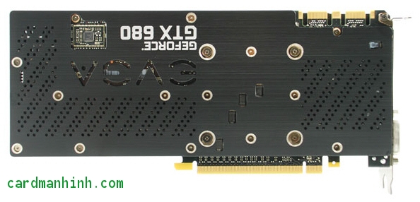 Backplate card màn hình GeForce GTX 680 SC Signature+
