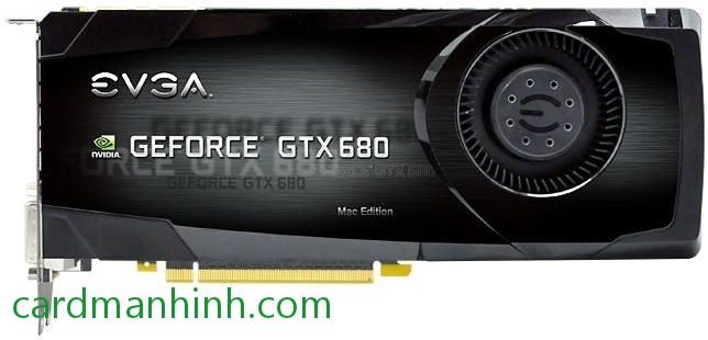 Vẫn dùng thiết kế reference từ NVIDIA GeForce GTX 680