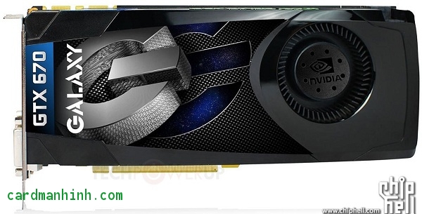 Card màn hình Galaxy GeForce GTX 670