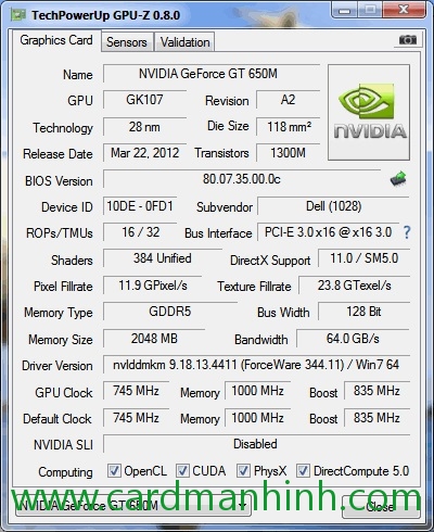 GPU-Z 0.8.0