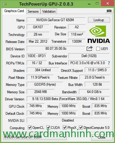 GPU-Z 0.8.3