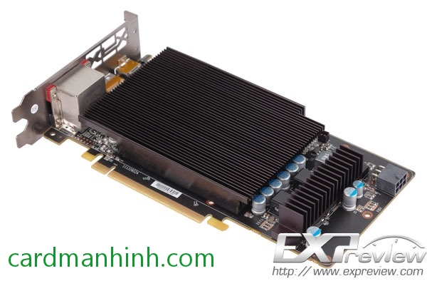 Heatsink che phủ cả GPU, RAM và VRM